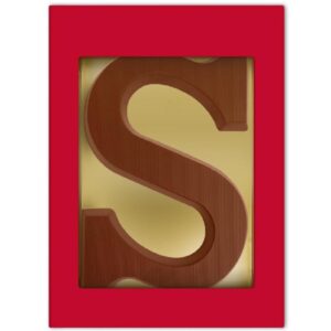 Chocolade letter 1